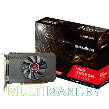 Видеокарта BIOSTAR Radeon RX 6400 4GB GDDR6 (VA6406RA46) картинка 3
